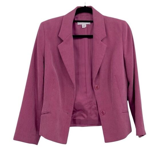 Vintage Petite Sophisticate Blazer Pink Size 10 - Picture 5 of 6